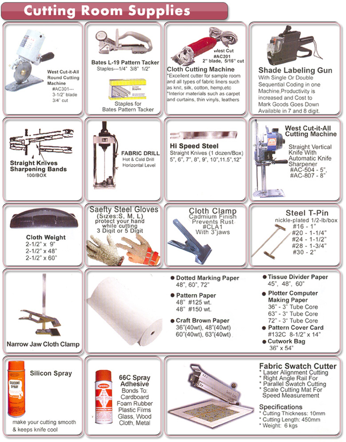 Cutting Room Supplies