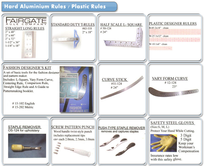Hard Aluminum Rules/Plastic Rules